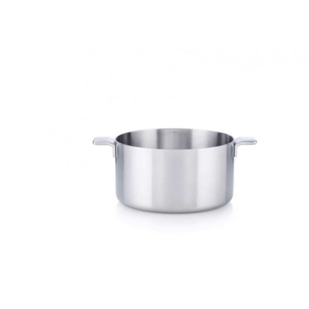 Alessi Casseruola cm 24 + coperchio acciaio induzione Pots & Pans –  Casabella Milano