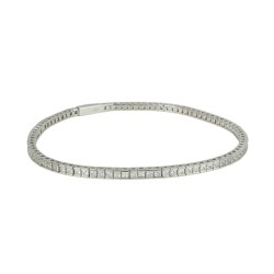 Zancan Bracciale Tennis in Argento con Zirconi – Insignia 925 – ESB130