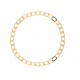 PDPAOLA Collana Largel Signature Chain Gold Ref. CO01-381-U catena gold argento