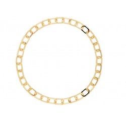 PDPAOLA Collana Largel Signature Chain Gold Ref. CO01-381-U catena gold argento