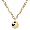 PDPAOLA Collana SUPER FUTURE sfera catena gold argento