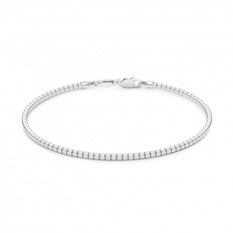 Zancan Bracciale in Argento a Maglia Quadrata – Insignia 925 – ESB250