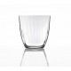 KnIndustrie Set 6 Bicchieri Lines tumbler acqua in vetro