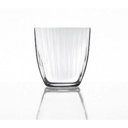 KnIndustrie Set 6 Bicchieri Lines tumbler acqua in vetro