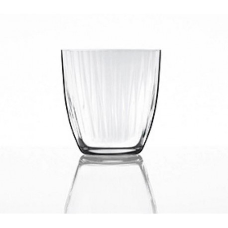 KnIndustrie Set 6 Bicchieri Lines tumbler acqua in vetro