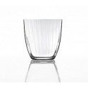 KnIndustrie Set 6 Bicchieri Lines tumbler acqua in vetro