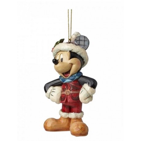 Jim Shore DISNEY Mickey Mouse topolino Ornament Addobbo albero di Natale