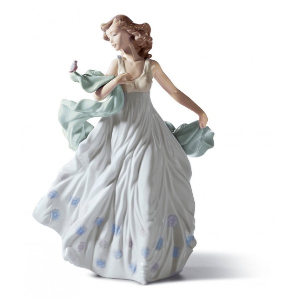 Lladrò DAMA Summer Serenade Woman Figurine