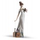 Lladrò ALTA' SOCIETA' Traveling Companions Woman Figurine