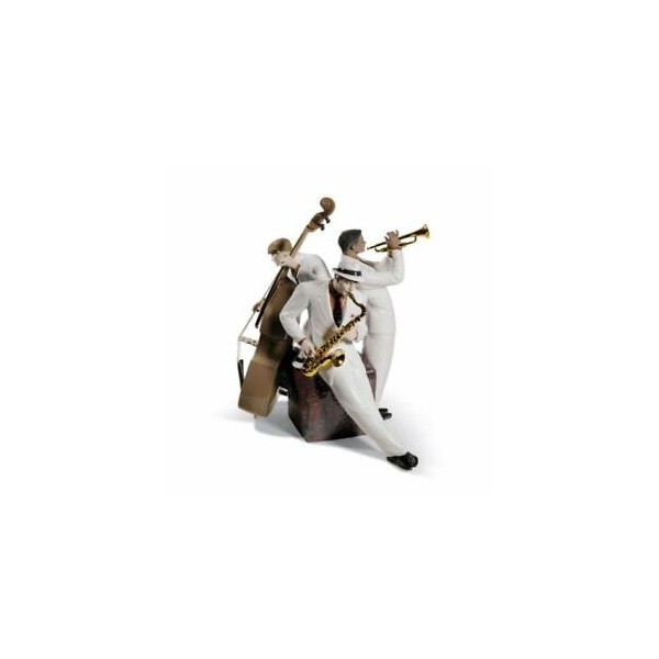 LLADRO' TRIO JAZZ jazz trio figurine LIMITED EDITION