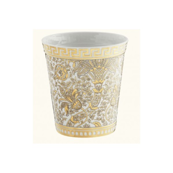 Richard Ginori 1735 Magnifico vaso h 23 cm decorazione Oro