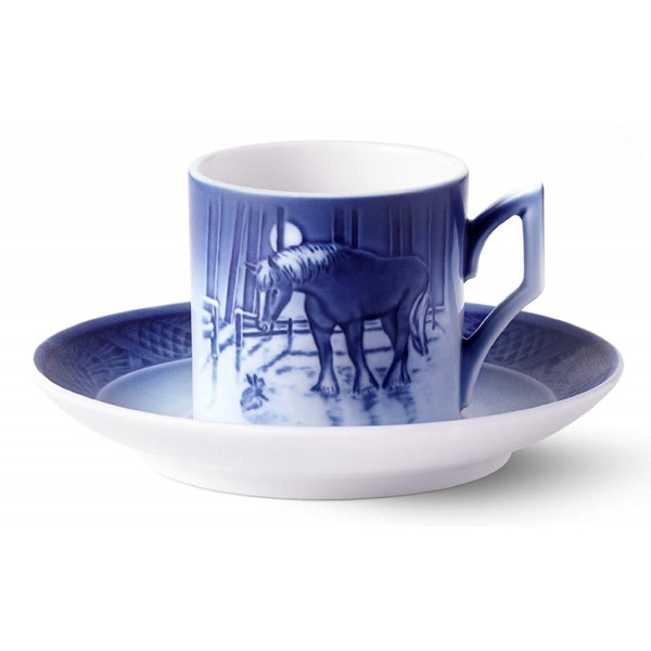 Royal Copenhagen Collectible 2019 Christmas Tazza e piattino