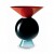 Venini Yemen Vaso Soffiato Opalino Ettore Sottsass