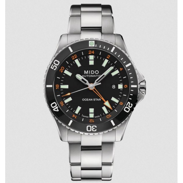 Mido Ocean Star GMT Orologio uomo Acciaio Inossidabile