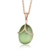 Tsars Collection Olga Collection Collana in argento VERDE