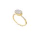 Nanis Anello Dancing Elite Oro 18kt e diamanti